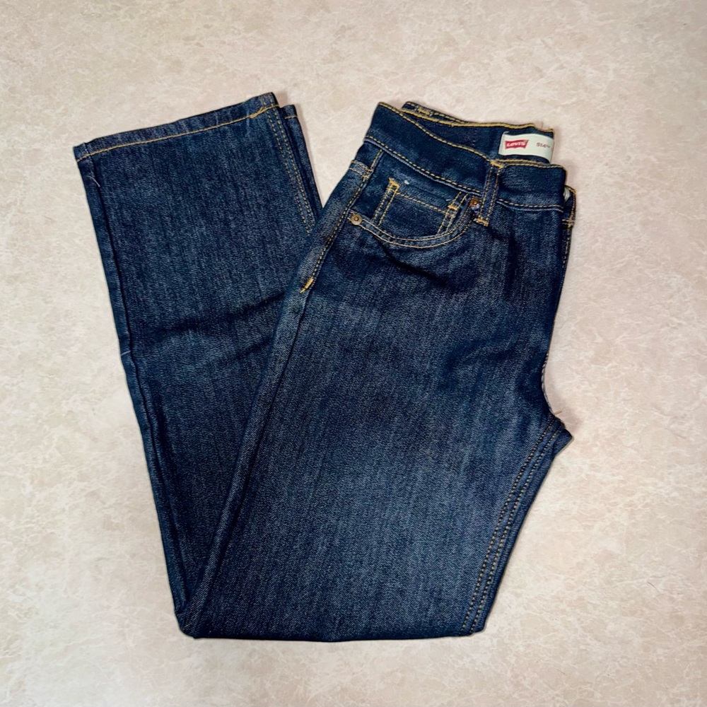 Levi's Kids Dark Blue Denim Jeans